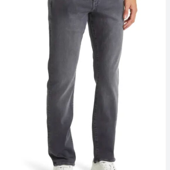 7 for all mankind slimmy slim gray wthg straight leg men jean Size 30/33